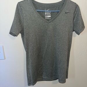 Gray Nike Dri-Fit T-shirt